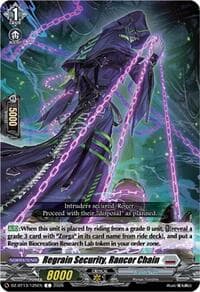 Regrain Security, Rancor Chain - DZ-BT13: Parallactic Clash - Cardfight Vanguard card