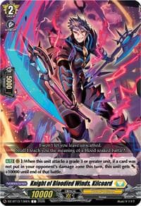 Knight of Bloodied Winds, Kilcoard - DZ-BT13: Parallactic Clash - Cardfight Vanguard card