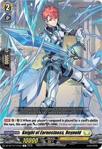 Knight of Earnestness, Reynold - DZ-BT13: Parallactic Clash - Cardfight Vanguard card