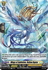 Wings of Jubilation, Hollow Raptor - DZ-BT13: Parallactic Clash - Cardfight Vanguard card
