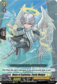 Omen of Exultation, Cavity Maligia - DZ-BT13: Parallactic Clash - Cardfight Vanguard card