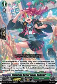 Apprentice Magick Caster, Berucrea - DZ-BT13: Parallactic Clash - Cardfight Vanguard card