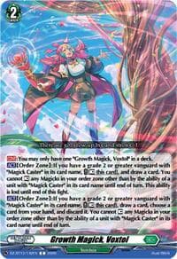 Growth Magick, Voxtol - DZ-BT13: Parallactic Clash - Cardfight Vanguard card