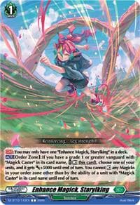 Enhance Magick, Starylking - DZ-BT13: Parallactic Clash - Cardfight Vanguard card