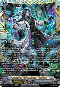 Savant of Taboo, Zorga "Fantome" (FFR) - DZ-BT13: Parallactic Clash - Cardfight Vanguard card
