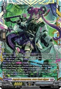 Regrain Researcher, Bone Flesh Ripper (FFR) - DZ-BT13: Parallactic Clash - Cardfight Vanguard card