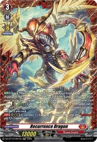 Recurrence Dragon (FR) - DZ-BT13: Parallactic Clash - Cardfight Vanguard card