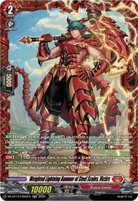 Weighted Lightning Hammer of Steel Scales, Victirs (FR) - DZ-BT13: Parallactic Clash - Cardfight Vanguard card