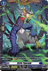Strife Tigarudo (FR) - DZ-BT13: Parallactic Clash - Cardfight Vanguard card