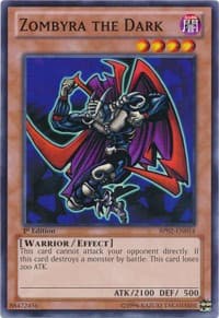 Zombyra the Dark - Battle Pack 2: War of the Giants - YuGiOh card