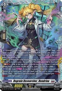 Regrain Researcher, Hendrina (FR) - DZ-BT13: Parallactic Clash - Cardfight Vanguard card