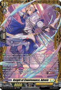 Knight of Countenance, Advole (FR) - DZ-BT13: Parallactic Clash - Cardfight Vanguard card