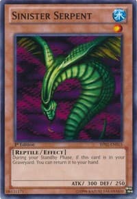 Sinister Serpent - Battle Pack 2: War of the Giants - YuGiOh card