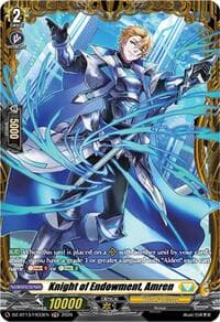 Knight of Endowment, Amren (FR) - DZ-BT13: Parallactic Clash - Cardfight Vanguard card