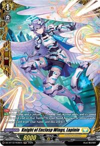 Knight of Enclasp Wings, Lapinio (FR) - DZ-BT13: Parallactic Clash - Cardfight Vanguard card