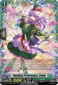 Fidelitous Performance, Croine (FR) - DZ-BT13: Parallactic Clash - Cardfight Vanguard card