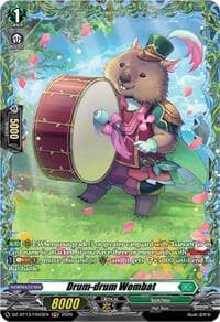 Drum-drum Wombat (FR) - DZ-BT13: Parallactic Clash - Cardfight Vanguard card