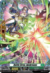 Battle Siren, Apokreune (FR) - DZ-BT13: Parallactic Clash - Cardfight Vanguard card