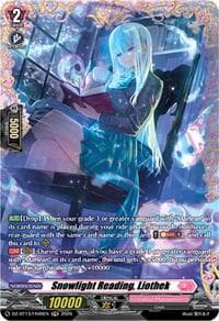 Snowlight Reading, Liothek (FR) - DZ-BT13: Parallactic Clash - Cardfight Vanguard card
