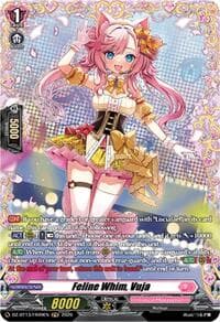 Feline Whim, Vuja (FR) - DZ-BT13: Parallactic Clash - Cardfight Vanguard card