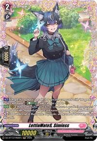 LettiaMateS, Simiess (FR) - DZ-BT13: Parallactic Clash - Cardfight Vanguard card