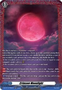 Crimson Moonlight (FR) - DZ-BT13: Parallactic Clash - Cardfight Vanguard card