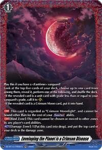 Enveloping the Planet is a Crimson Disease (FR) - DZ-BT13: Parallactic Clash - Cardfight Vanguard card
