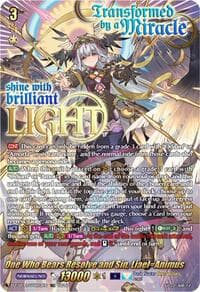 One Who Bears Resolve and Sin, Liael=Animus (SEC) - DZ-BT13: Parallactic Clash - Cardfight Vanguard card