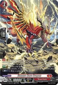 Gamma Rays Dragon (SR) - DZ-BT13: Parallactic Clash - Cardfight Vanguard card