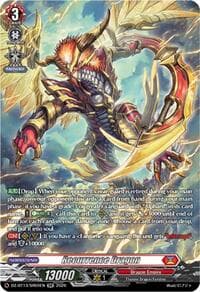 Recurrence Dragon (SR) - DZ-BT13: Parallactic Clash - Cardfight Vanguard card