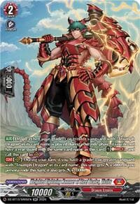 Weighted Lightning Hammer of Steel Scales, Victirs (SR) - DZ-BT13: Parallactic Clash - Cardfight Vanguard card