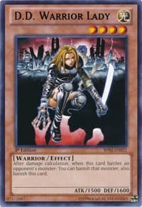 D.D. Warrior Lady - Battle Pack 2: War of the Giants - YuGiOh card