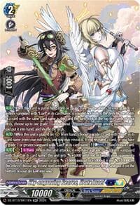 Sky-engraving Decree, Urut&Luael (SR) - DZ-BT13: Parallactic Clash - Cardfight Vanguard card