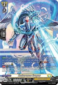 Exuberance Dragon (SR) - DZ-BT13: Parallactic Clash - Cardfight Vanguard card