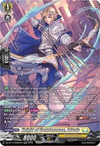 Knight of Countenance, Advole (SR) - DZ-BT13: Parallactic Clash - Cardfight Vanguard card