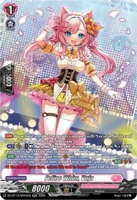 Feline Whim, Vuja (SR) - DZ-BT13: Parallactic Clash - Cardfight Vanguard card