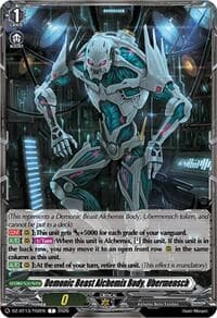 Demonic Beast Alchemix Body, Ubermensch - DZ-BT13: Parallactic Clash - Cardfight Vanguard card