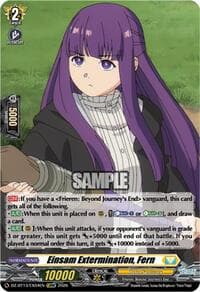 Einsam Extermination, Fern - DZ-BT13: Parallactic Clash - Cardfight Vanguard card