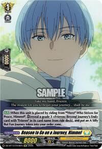 Reason to Go on a Journey, Himmel - DZ-BT13: Parallactic Clash - Cardfight Vanguard card
