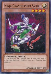 Ninja Grandmaster Sasuke - Battle Pack 2: War of the Giants - YuGiOh card