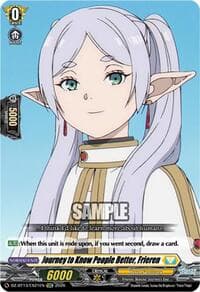 Journey to Know People Better, Frieren - DZ-BT13: Parallactic Clash - Cardfight Vanguard card