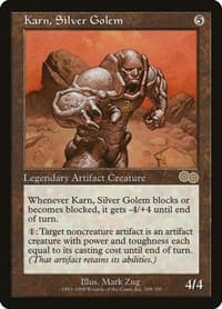 Karn, Silver Golem - Urza's Saga - Magic: The Gathering card