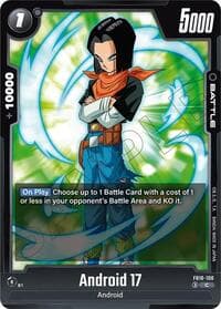 Android 17 - FB10-100 - Cross Force - Dragon Ball Super: Fusion World card