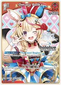 Omaru Polka (P) (hBP01-070) (Alternate Art) - hololive OFFICIAL CARD GAME Promos - Hololive card
