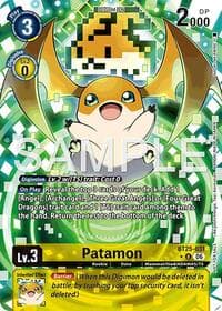 Patamon (Full Art) - Dual Revolution - Digimon Card Game card