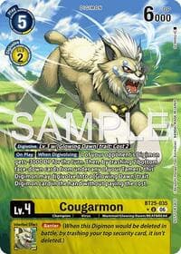 Cougarmon (Full Art) - Dual Revolution - Digimon Card Game card
