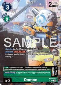 Onmon (Full Art) - Dual Revolution - Digimon Card Game card