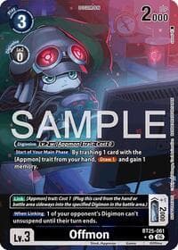 Offmon (Full Art) - Dual Revolution - Digimon Card Game card