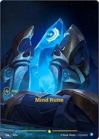 Mind Rune (R03a) - Unleashed - Riftbound: League of Legends Trading Card Game card
