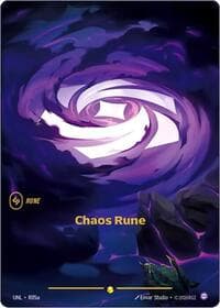 Chaos Rune (R05a) - Unleashed - Riftbound: League of Legends Trading Card Game card